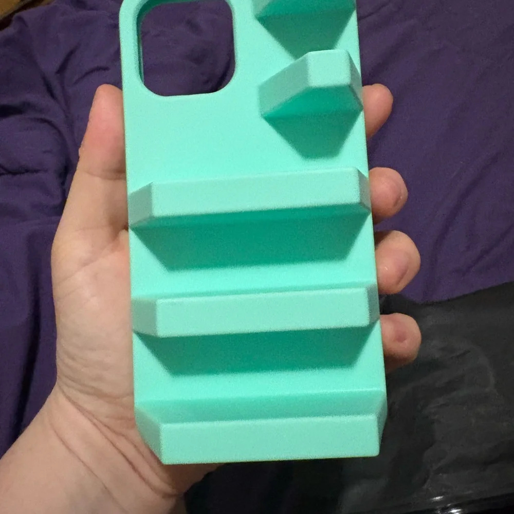 Amazing mint phone case for iPhone 12 by Bailey Hikawa - Picture 4 of 5